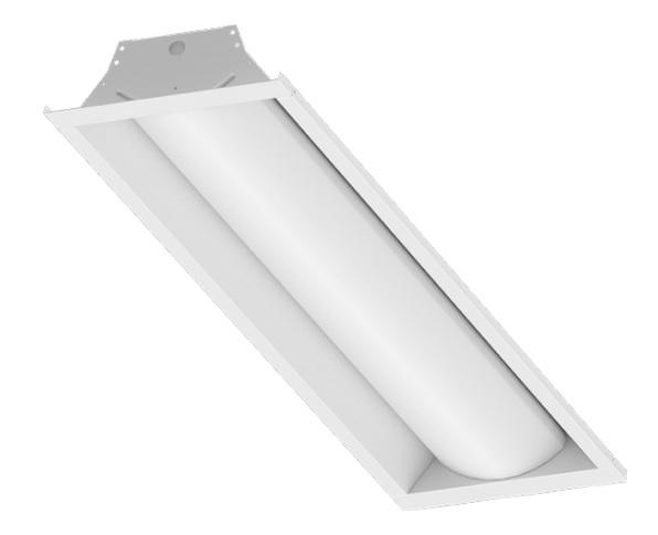 1x4 Foot Volumetric Troffer, 46 Watt, 120-277V, 5811 Lumens, 3000K, 3500K, 4000K or 5000K