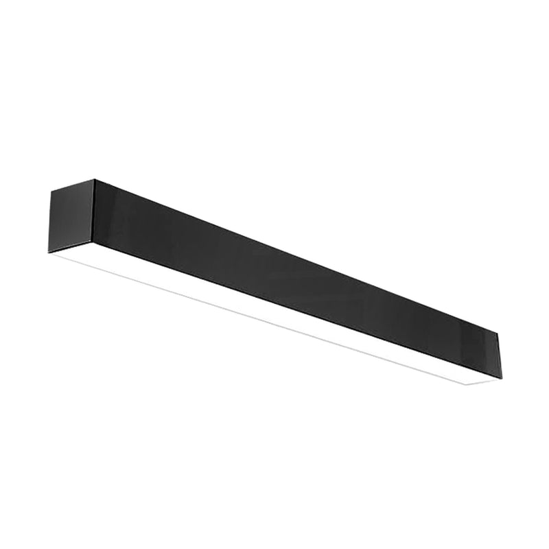 8 FT LED Linear Fixture G2, 9600 Lumen Max, 80W, CCT Selectable, 120-277V, Black, White or Silver Finish