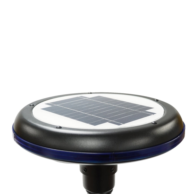 LED Solar Garden Light  - 150 Lumens - LED Solar Courtyard Bollard Lights - 6000K