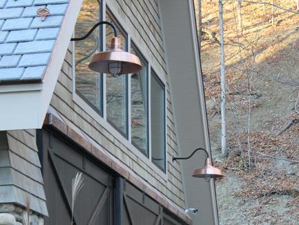 20" Shade Hi-Lite Gooseneck, Warehouse Collection, H-15120 Series (Available in Multiple Color Finishes)