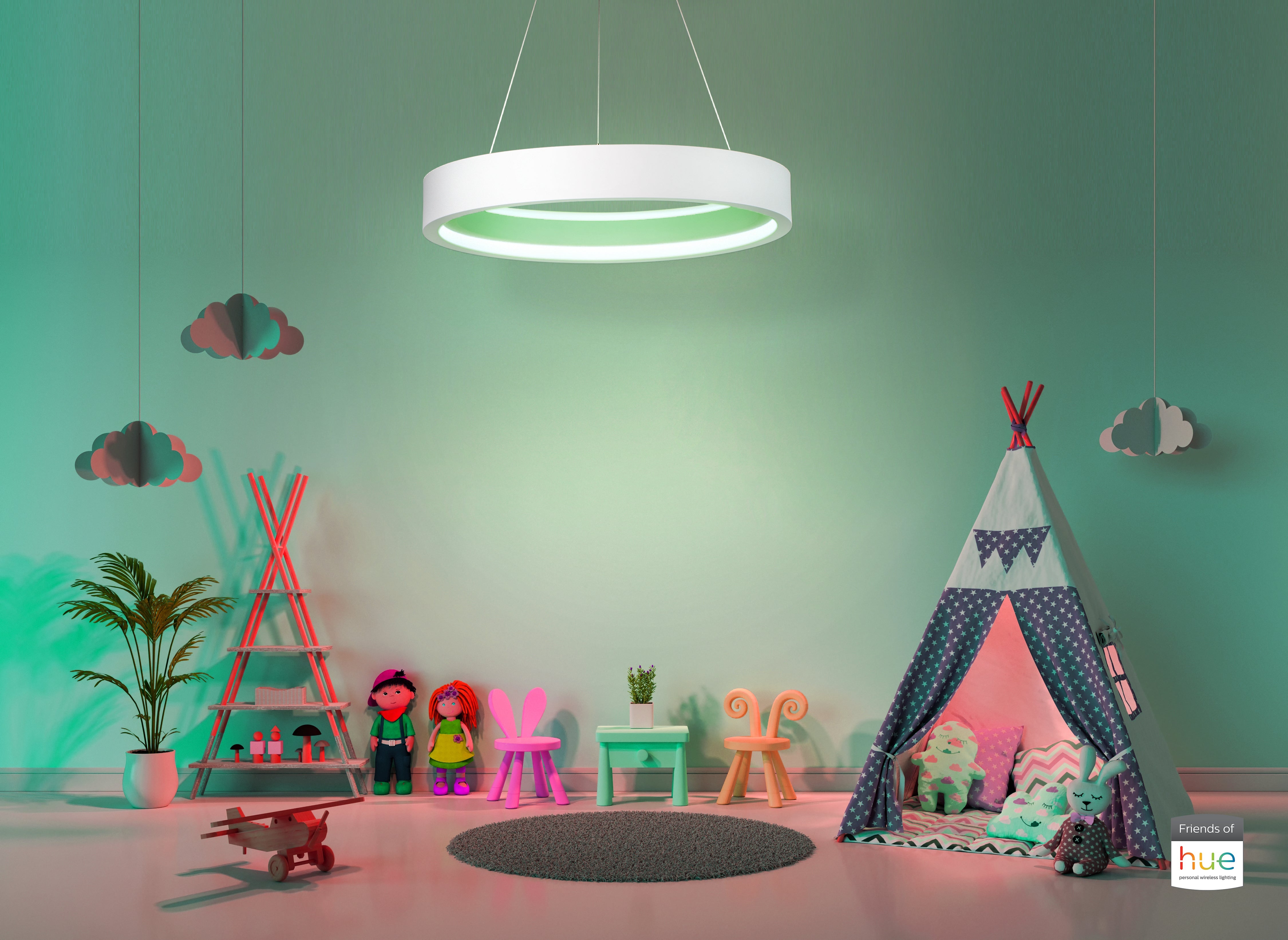 iCorona LED Pendant with Philips Hue