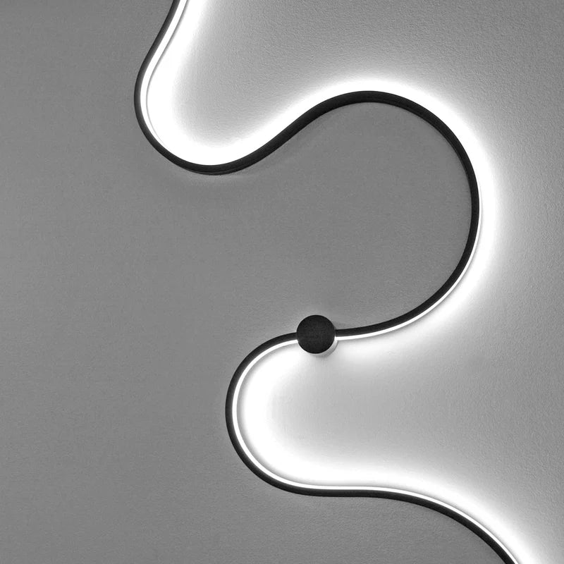 ED WALL LAMP MODERN SNAKE LIGHT