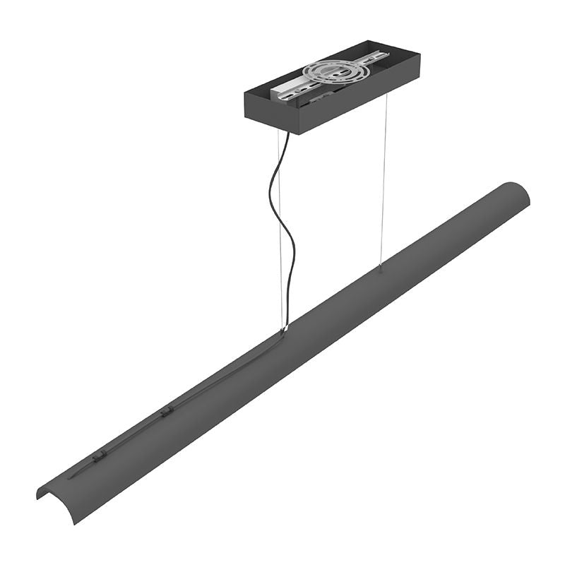 4' LED Direct or Indirect Linear Fixture, 2,500Lumens, 20W/25W/30W Selectable, 120-277V, CCT Selectable 3000K/3500K/4000K, White or Black Finish