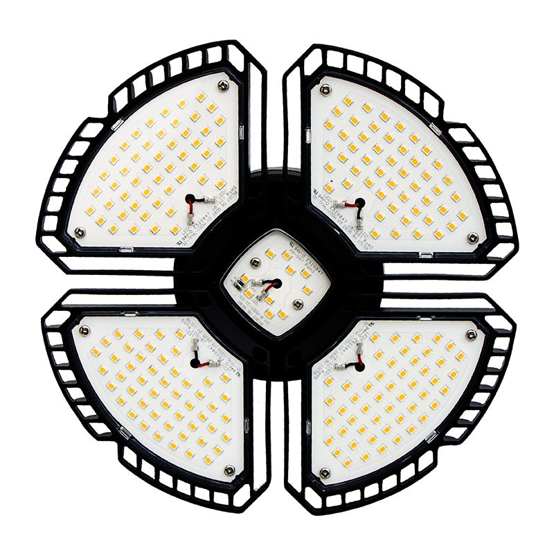 100W LED UFO High Bay Light, 12,000 Lumens, 5000K, 120-277V, Black Finish – Industrial & Commercial Lighting