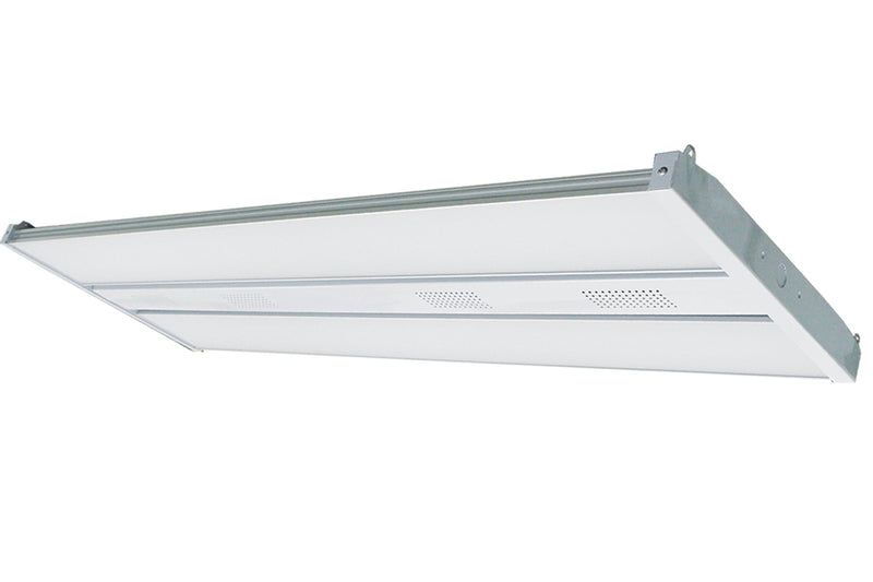 4ft High Voltage Linear High Bay, 46,500 Lumens, 300W, 480V, 4000K or 5000K CCT, White Finish