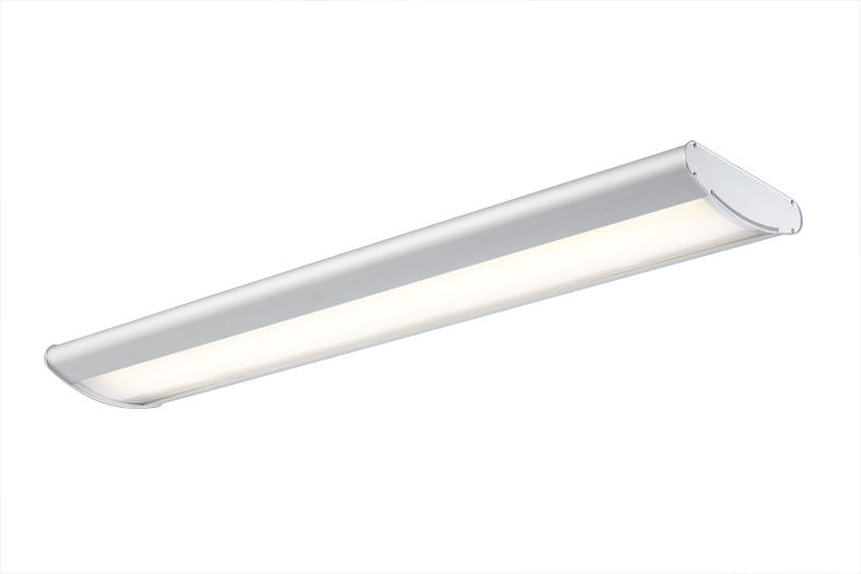 LED Architectural Suspended Light, 4,600 Lumens, 40W, 120-277V, 3500K, 4000K, 5000K, CCT Available, White Finish