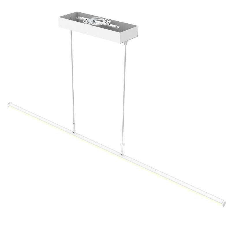 6' LED Direct Linear Fixture, 5,250 Lumens, 25W/40W/50W Selectable, 120-277V, CCT Selectable 3000K/3500K/4000K, White or Black Finish