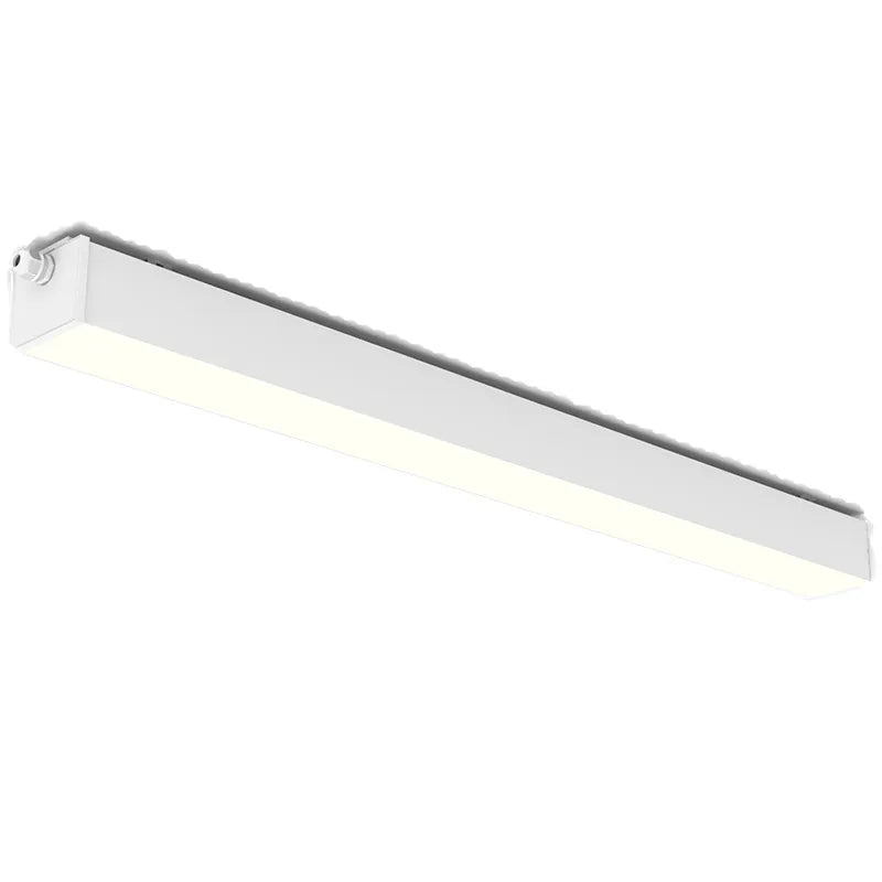 8 Foot SCX4 Series LED Linear Surface Mounted Fixture, 16800 Lumen Max, Wattage and CCT Selectable, 120-277V