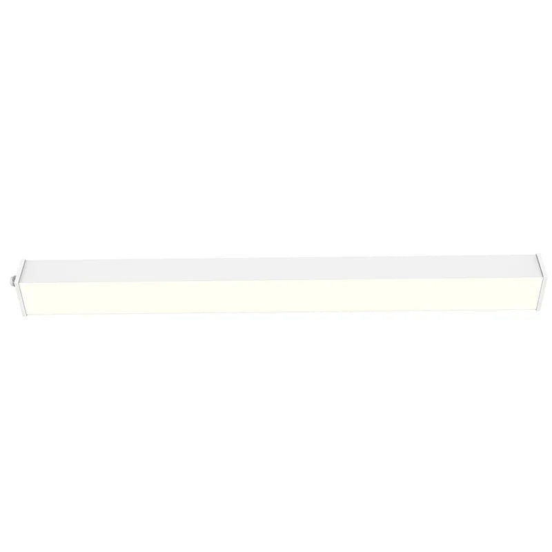 4 Foot SCX4 Series LED Linear Surface Mounted Fixture, 8400 Lumen Max, Wattage and CCT Selectable, 120-277V