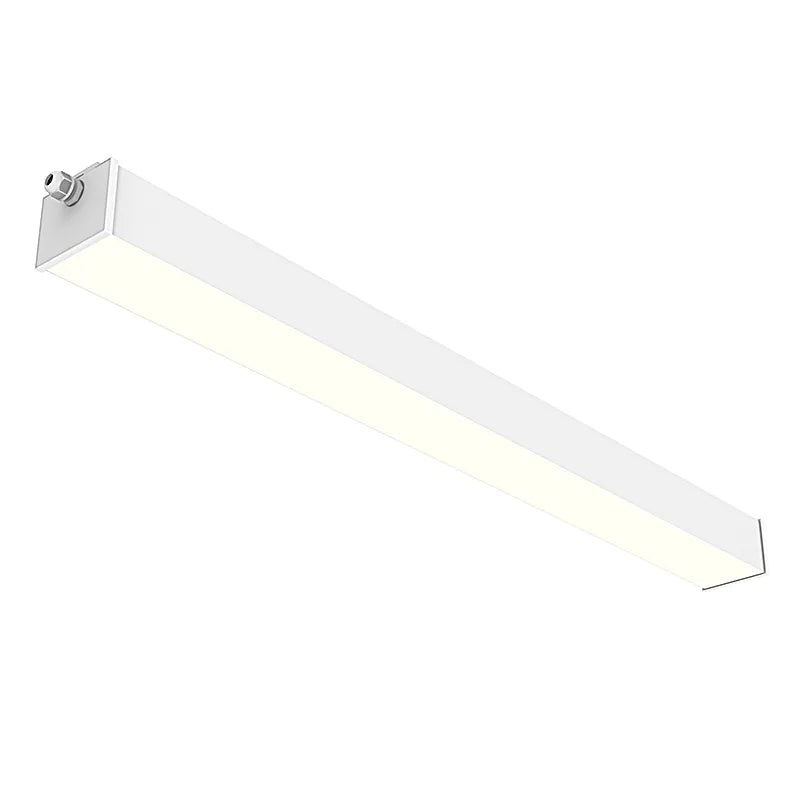 4 Foot SCX4 Series LED Linear Surface Mounted Fixture, 8400 Lumen Max, Wattage and CCT Selectable, 120-277V