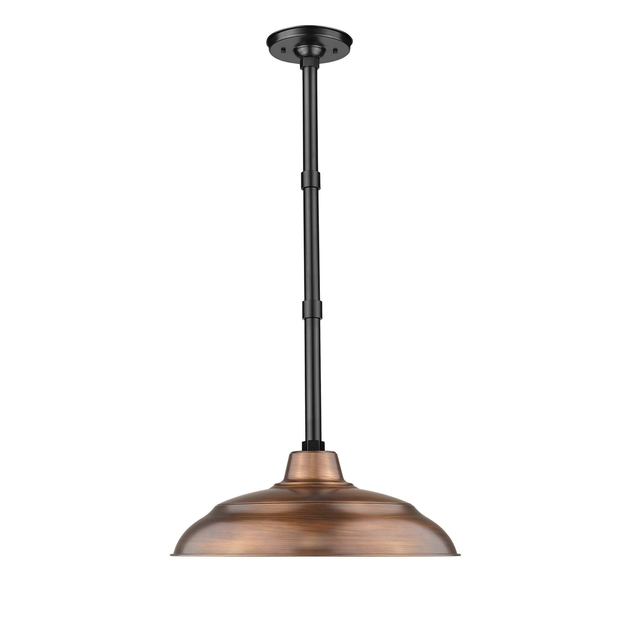 Millennium Lighting 1 Light 17" Warehouse Shade Pendant light
