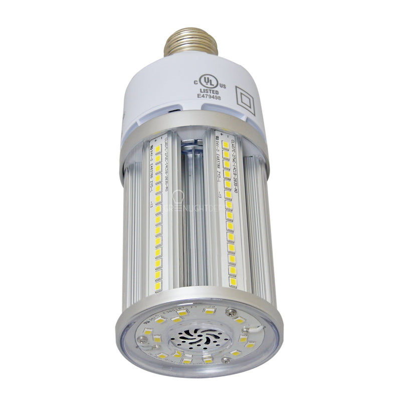27W LED Corn Light Bulb - Replacement for Fixture 150W MH/ HPS/ HID - 5 Year Warranty - 4kV Surge Protection - (UL+DLC)