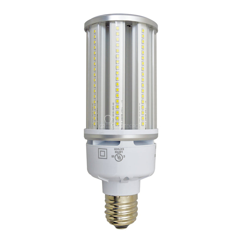 54W LED Corn Light Bulb - Replacement for Fixture 250W MH/ HPS/ HID - 5 Year Warranty - 4kV Surge Protection - (UL+DLC)
