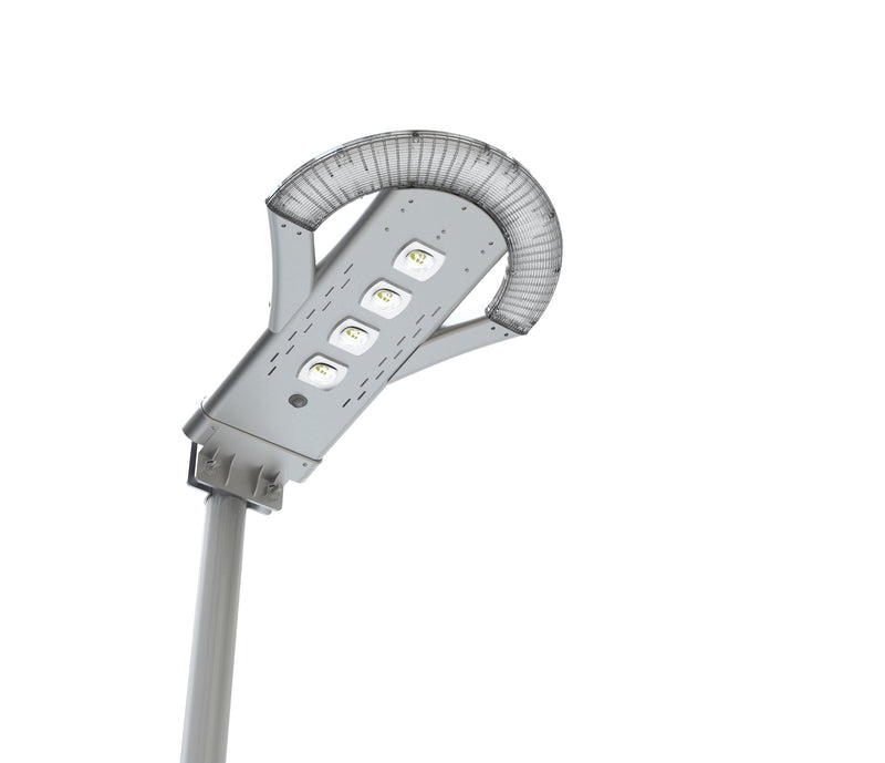 Solar LED Pathway And Street Light - 2500Lm - Remote Control