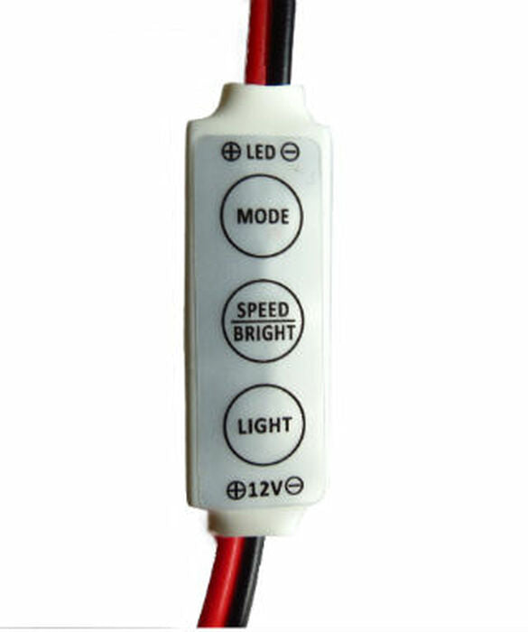 6-amp Single Color Mini LED Dimmer / Controller