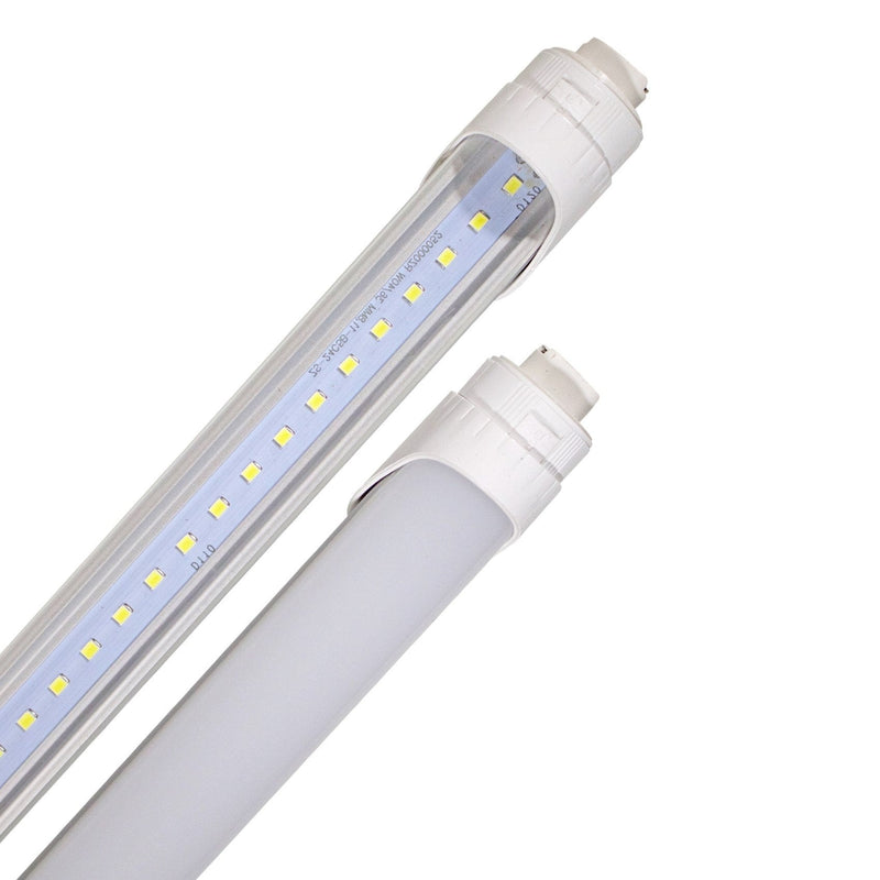 8ft 40W LED Tube - R17D Base - High Output Base - Bypass - (ETL) - *Buy By The Box*