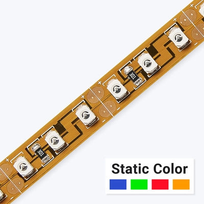 ColorBright™ Vivid LED Strips: Red, Green, Blue, & Amber