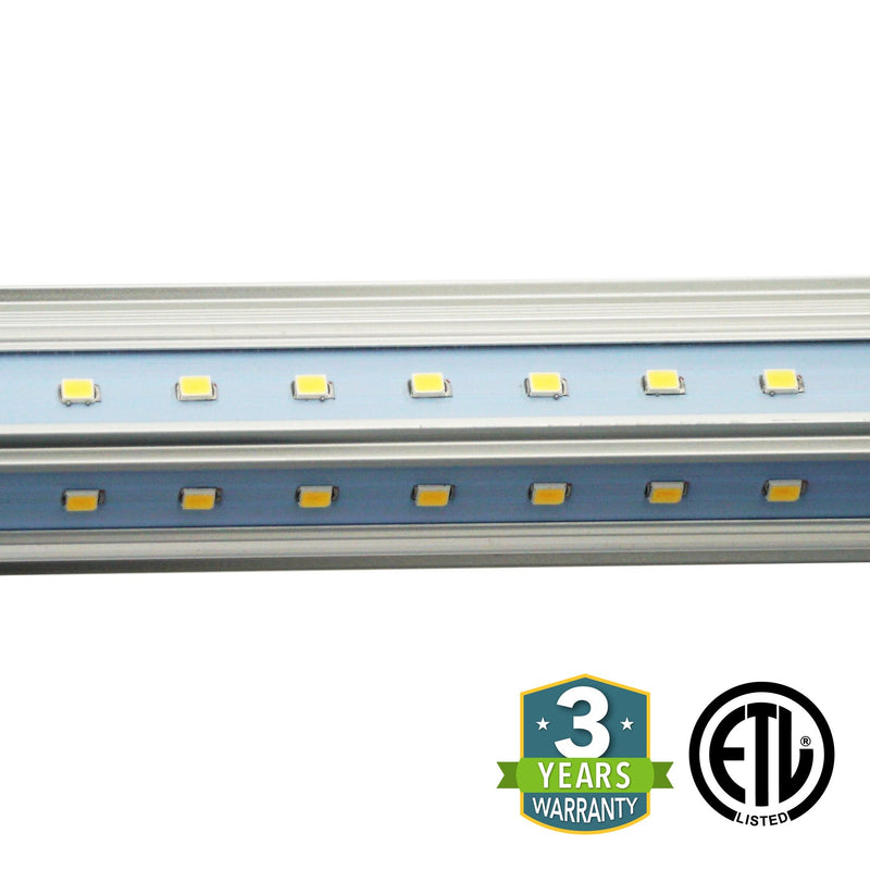 60W 8ft V Shaped T8 Integrated LED Clear