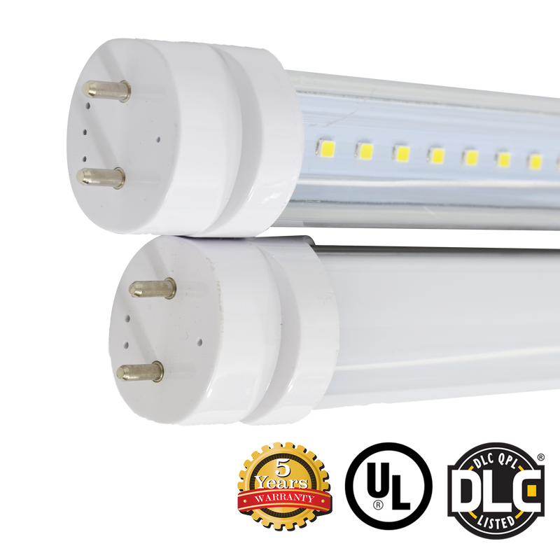4ft 18W VersaT8 LED Tube Compatible or Bypass (UL+DLC)